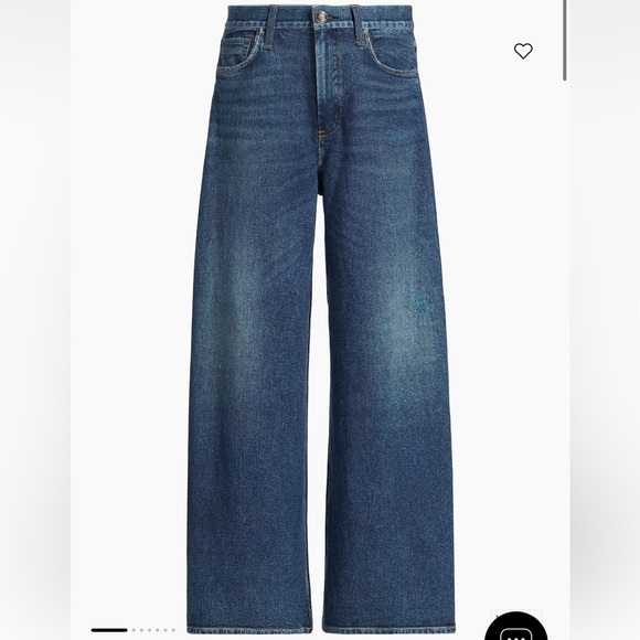 rag & bone Denim - Rag & Bone Miramar Sofie cotton terry “sweat-pant” jean 💙